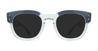 Blue On Transparent Ray-Ban RB0298V Square Glasses - Sun