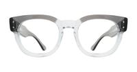 Grey On Transparent Ray-Ban RB0298V Square Glasses - Front