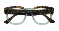 Havana Green Ray-Ban RB0298V Square Glasses - Flat-lay