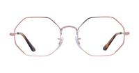Copper Ray-Ban RB1972V Round Glasses - Front