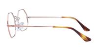 Copper Ray-Ban RB1972V Round Glasses - Side