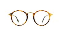 Brown Ray-Ban RB2447V-47-1 Round Glasses - Front