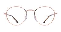 Copper Ray-Ban RB3582V Round Glasses - Front