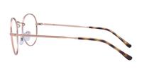 Copper Ray-Ban RB3582V Round Glasses - Side