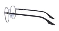 Gunmetal Ray-Ban RB3691V Round Glasses - Side