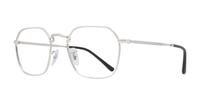 Silver Ray-Ban RB3694V Rectangle Glasses - Angle