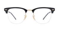 Gold/Black Ray-Ban RB3716VM Square Glasses - Front