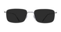 Gunmetal Ray-Ban RB3717V Rectangle Glasses - Sun
