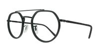 Black Ray-Ban RB3765V Square Glasses - Angle