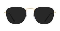 Gold/Black Ray-Ban RB3857V Square Glasses - Sun