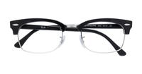 Shiny Black Ray-Ban RB3916V Clubmaster Glasses - Flat-lay