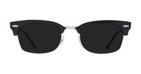 Shiny Black Ray-Ban RB3916V Clubmaster Glasses - Sun