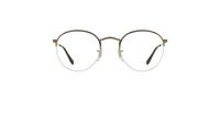 Copper Ray-Ban RB3947V-48 Round Glasses - Front