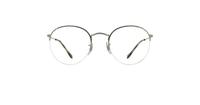 Silver Ray-Ban RB3947V-51 Round Glasses - Front
