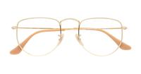 Legend Gold Ray-Ban RB3958V Square Glasses - Flat-lay
