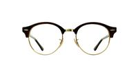 Red/Havana Ray-Ban RB4246V Round Glasses - Front