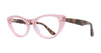 Shiny Pink Ray-Ban RB4314V-51 Cat-eye Glasses - Angle
