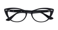 Black Ray-Ban RB4314V-54 Cat-eye Glasses - Flat-lay