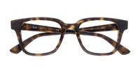Havana Ray-Ban RB4323V Square Glasses - Flat-lay