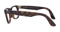 Havana Ray-Ban RB4340V Wayfarer Glasses - Side