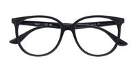 Black Ray-Ban RB4378V Square Glasses - Flat-lay