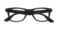 Shiny Black Ray-Ban RB4640V Square Glasses - Flat-lay