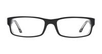 Black Transparent Ray-Ban RB5114 Rectangle Glasses - Front