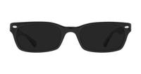 Black Transparent Ray-Ban RB5150 Rectangle Glasses - Sun
