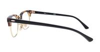 Brown Havana Ray-Ban RB5154-49 Clubmaster Glasses - Side