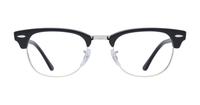 Shiny Black Ray-Ban RB5154-49 Clubmaster Glasses - Front