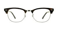 Brown Ray-Ban RB5154-51 Clubmaster Glasses - Front