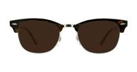 Brown Ray-Ban RB5154-51 Clubmaster Glasses - Sun