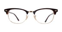 Red/Havana Ray-Ban RB5154-53 Square Glasses - Front