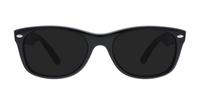 Shiny Black Ray-Ban RB5184-52 Wayfarer Glasses - Sun