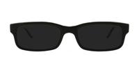 Shiny Black Ray-Ban RB5187 Rectangle Glasses - Sun