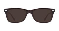 Brown/Pink Ray-Ban RB5228-50 Square Glasses - Sun