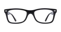 Shiny Black Ray-Ban RB5228-50 Square Glasses - Front