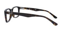 Tortoise Ray-Ban RB5228-53 Square Glasses - Side