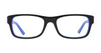 Black / Blue Ray-Ban RB5268-50 Rectangle Glasses - Front