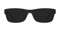 Black / Blue Ray-Ban RB5268-50 Rectangle Glasses - Sun