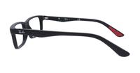 Black Ray-Ban RB5277-52 Wayfarer Glasses - Side