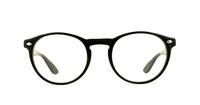 Shiny Black Ray-Ban RB5283-51 Round Glasses - Front