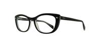 Black Ray-Ban RB5366 Cat-eye Glasses - Angle