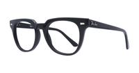 Black Ray-Ban RB5377 Square Glasses - Angle