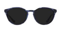 Havana Opal Blue Ray-Ban RB5380 Round Glasses - Sun