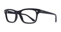 Black Ray-Ban RB5383-52 Rectangle Glasses - Angle