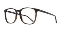 Havana Ray-Ban RB5387-54 Square Glasses - Angle