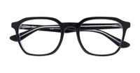 Black Transparent Ray-Ban RB5390 Square Glasses - Flat-lay