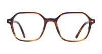 Havana Ray-Ban RB5394 Square Glasses - Front