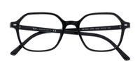 Shiny Black Ray-Ban RB5394 Square Glasses - Flat-lay